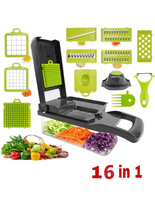 16 in 1 Multifunctional Vegetable Cutter