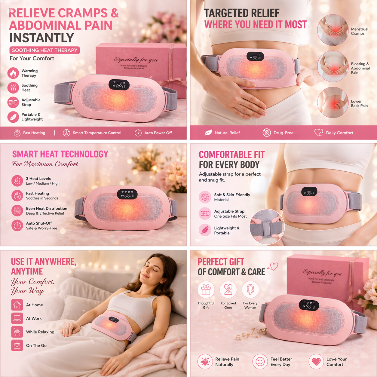 Electric Period Cramp Massager