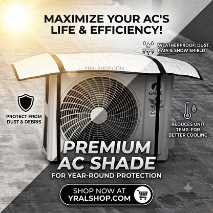 SunShield™ AC Cover – Keep Your AC Cooler & Reduce Energy Waste
