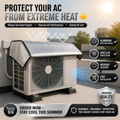 SunShield™ AC Cover – Keep Your AC Cooler & Reduce Energy Waste