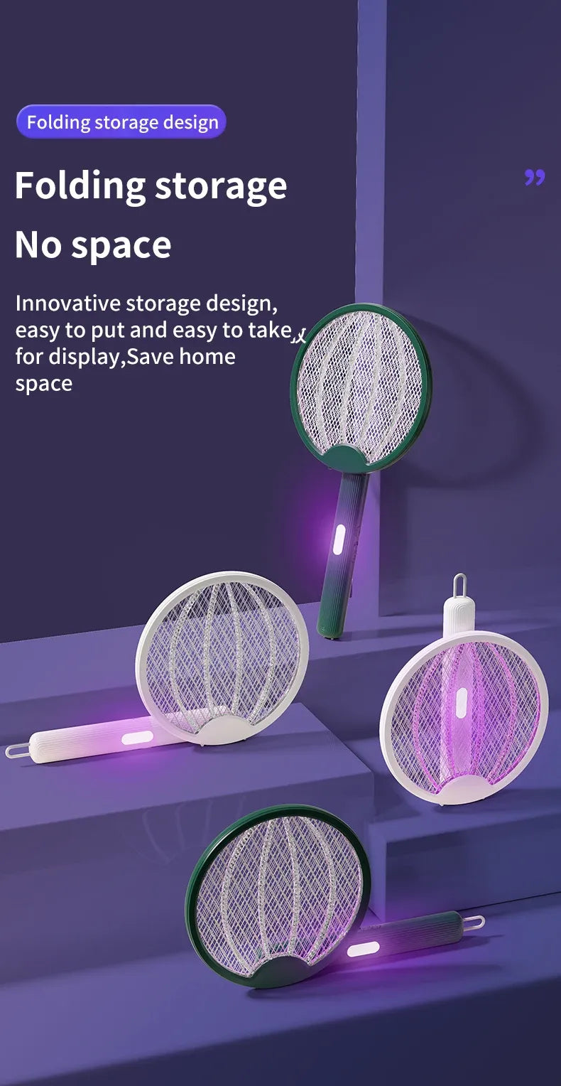 Foldable Electric Mosquito Killer with  Light