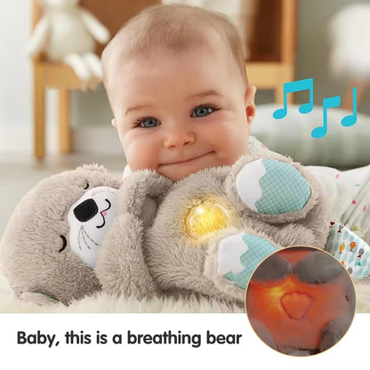 Breathing Bear Toy With Sound