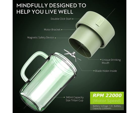 340ML Wireless Juicer Cup